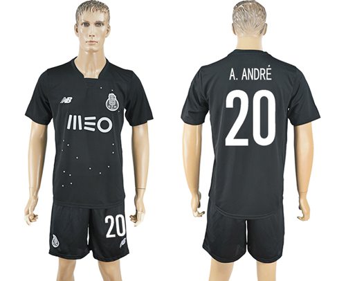 Oporto #20 A.Andre Away Soccer Club Jersey - Click Image to Close